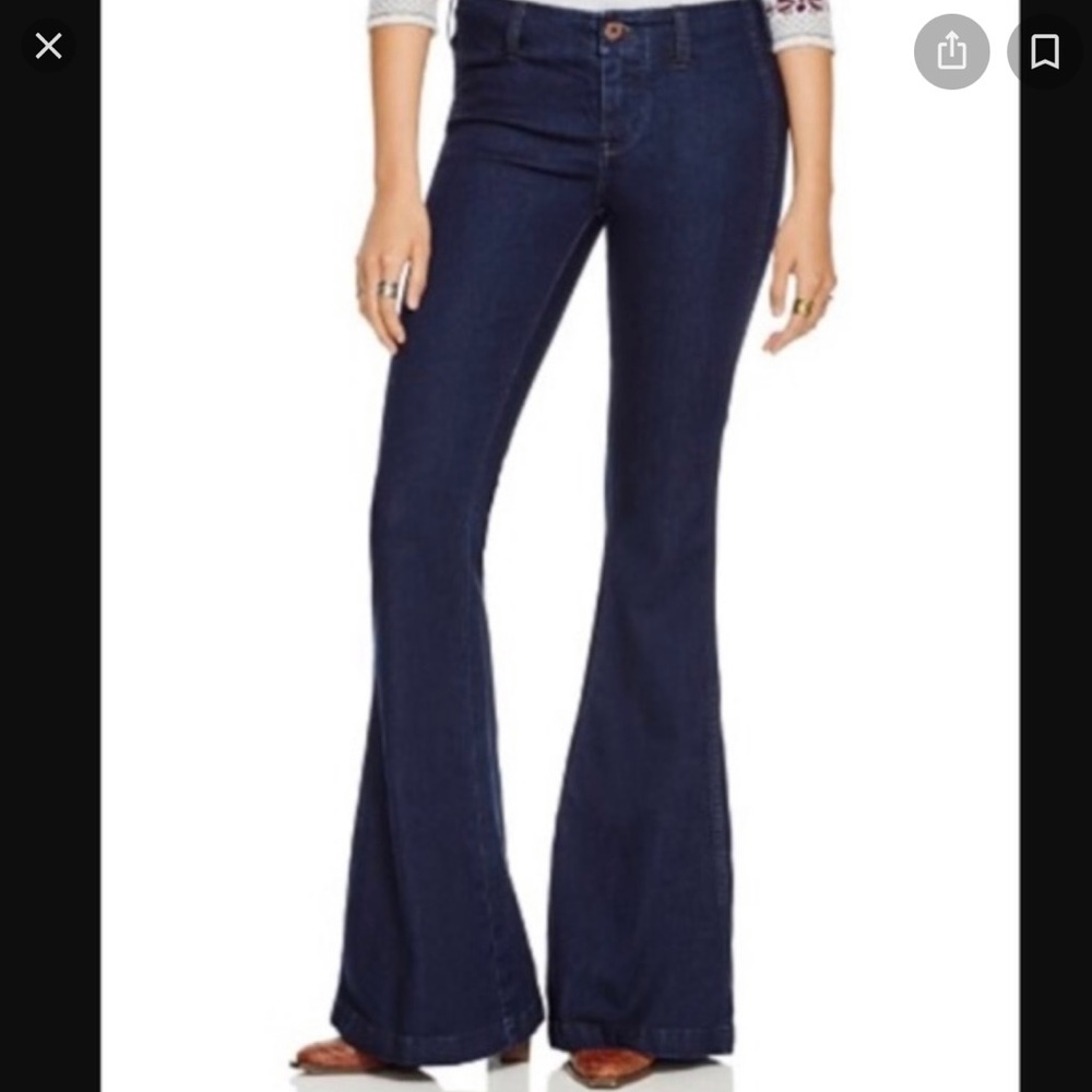Free People Flare Jeans size 26